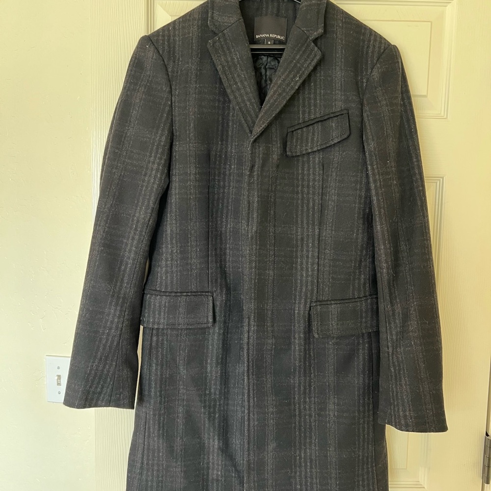 Banana Republic Charcoal Coat